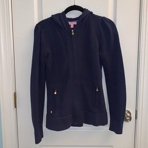 Lilly Pulitzer sweater;  Full Zip